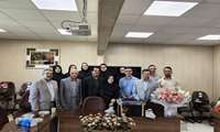مراسم تجلیل از عضو هیات علمی دانشکده پرستاری و مامایی